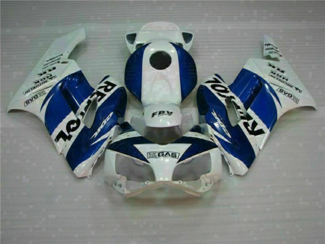 2004-2005 White Blue Repsol Honda CBR1000RR Motorbike Fairing Kits for Sale