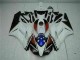 2004-2005 White Black Honda CBR1000RR Motorcycle Fairings Kit for Sale