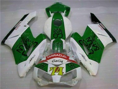 2004-2005 Green White Honda CBR1000RR Motorcycle Fairing for Sale