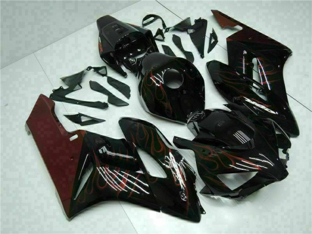 2004-2005 Red Flame Honda CBR1000RR Motorcycle Fairing Kits for Sale