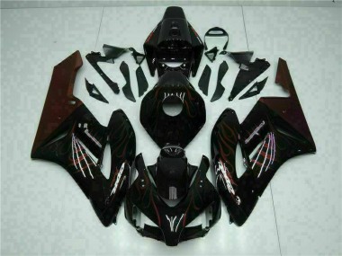 2004-2005 Red Flame Honda CBR1000RR Motorcycle Fairing Kits for Sale