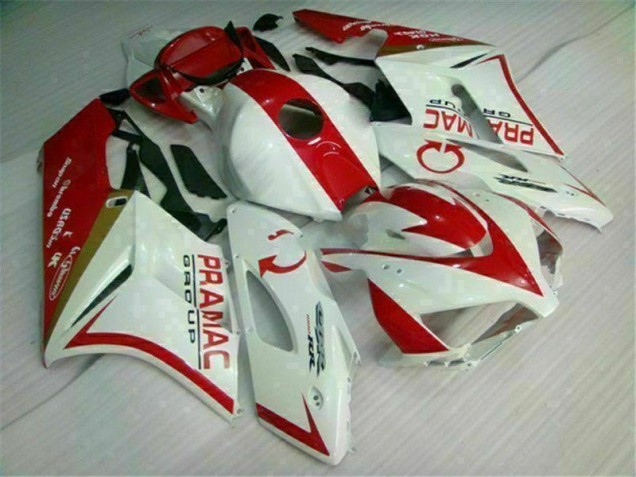 2004-2005 White Red Honda CBR1000RR Bike Fairings for Sale