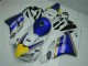 2004-2005 Blue White Honda CBR1000RR Motorcyle Fairings for Sale