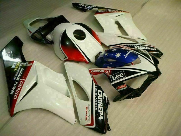 2004-2005 White Black Honda CBR1000RR Motorbike Fairing Kits for Sale