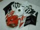 2004-2005 Red White Honda CBR1000RR Motorcycle Fairings Kits for Sale