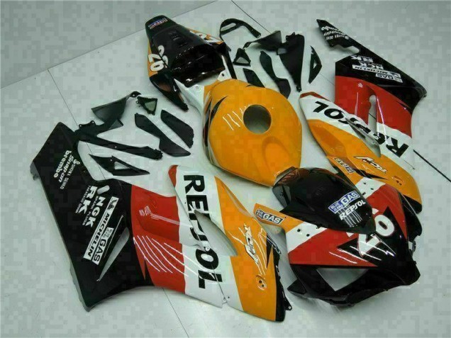 2004-2005 Orange Black Repsol HondaCBR1000RR Motorbike Fairings for Sale