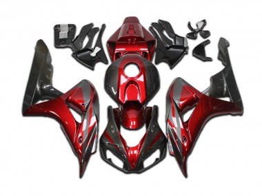 2004-2005 Candy Red Grey Black Honda CBR1000RR Bike Fairings for Sale