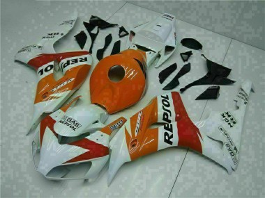 2004-2005 Orange White Repsol Honda CBR1000RR Motorbike Fairing for Sale