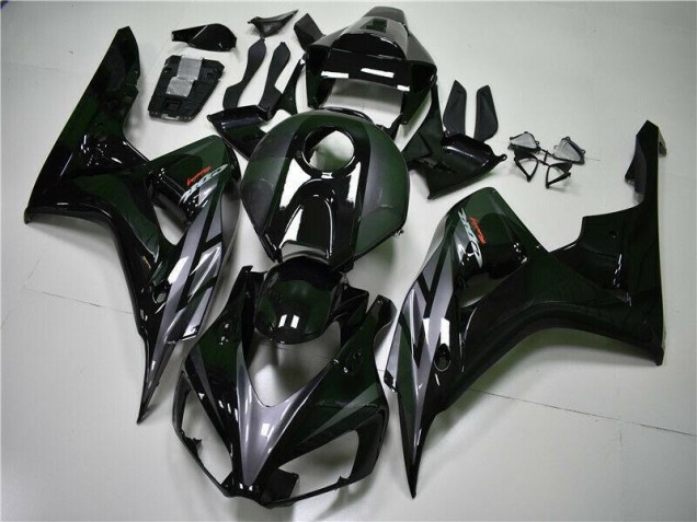 2004-2005 Grey Black Honda CBR1000RR Motorbike Fairing Kits for Sale