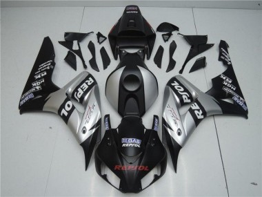 2004-2005 Black Silver Repsol Honda CBR1000RR Motorcyle Fairings for Sale