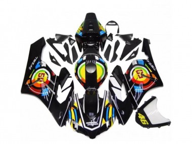 2004-2005 Black Honda CBR1000RR Motorcycle Fairings Kits for Sale