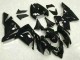 2003-2005 Glossy Black Kawasaki ZX10R Bike Fairings for Sale