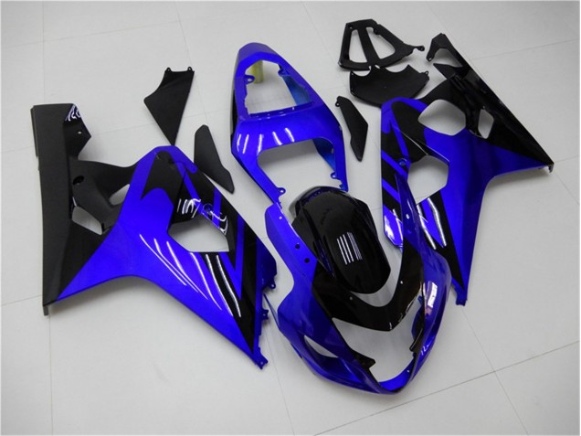 2004-2005 Blue Black Suzuki GSXR 600/750 Motorcycle Fairings Kits for Sale