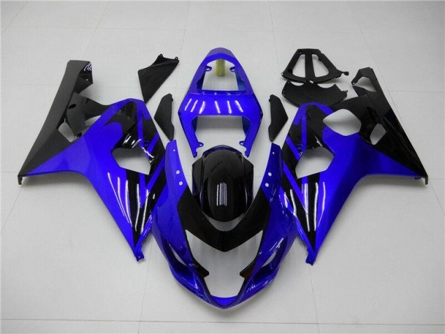 2004-2005 Blue Black Suzuki GSXR 600/750 Motorcycle Fairings Kits for Sale