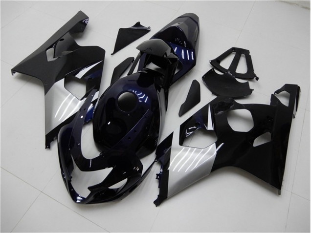 2004-2005 Blue Silver Suzuki GSXR 600/750 Replacement Fairings for Sale