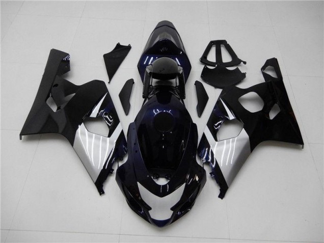 2004-2005 Blue Silver Suzuki GSXR 600/750 Replacement Fairings for Sale