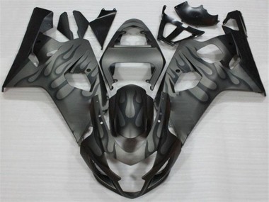 2004-2005 Black Grey Suzuki GSXR 600/750 Motorcylce Fairings for Sale