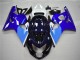 2004-2005 Blue White Suzuki GSXR 600/750 Bike Fairing Kit for Sale