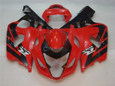 2004-2005 Red Black Suzuki GSXR 600/750 Motor Fairings for Sale