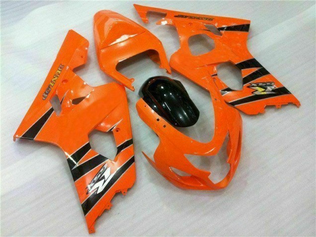 2004-2005 Orange Suzuki GSXR 600/750 Motorcycle Fairings for Sale