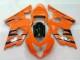 2004-2005 Orange Suzuki GSXR 600/750 Motorcycle Fairings for Sale