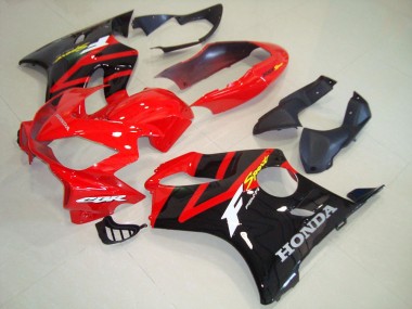 2004-2007 Red Black Red Tail Honda CBR600 F4i Replacement Fairings for Sale