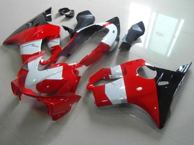 2004-2007 Red White Black Honda CBR600 F4i Motorcycle Fairings Kit for Sale