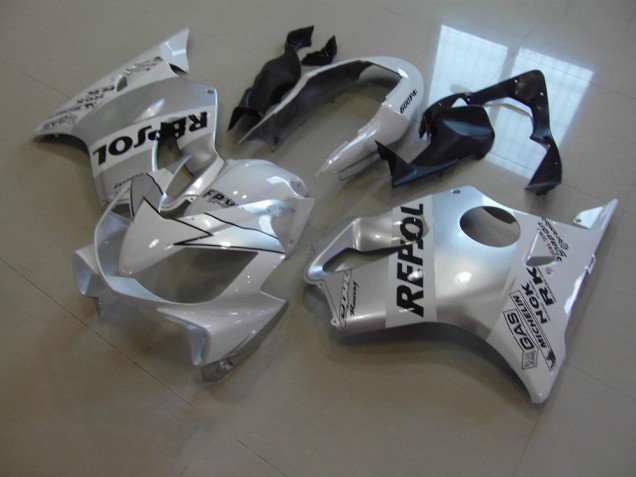 2004-2007 White Repsol Honda CBR600 F4i Motorcylce Fairings for Sale