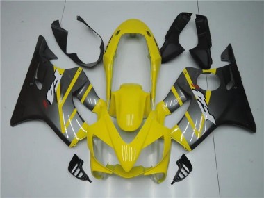 2004-2007 Yellow Grey Honda CBR600 F4i Bike Fairing Kit for Sale