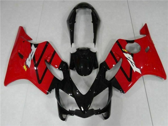 2004-2007 Red Black Honda CBR600 F4i Moto Fairings for Sale