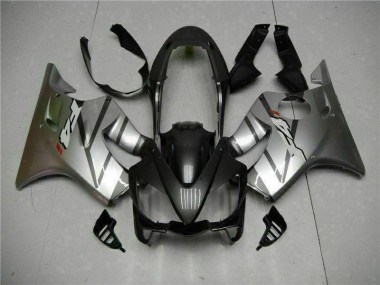 2004-2007 Silver Black Honda CBR600 F4i Motorcycle Replacement Fairings for Sale