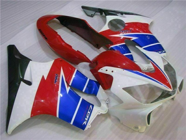 2004-2007 White Red Honda CBR600 F4i Motorcyle Fairings for Sale