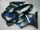 2004-2007 Blue Silver Honda CBR600 F4i Motorcycle Fairings Kit for Sale