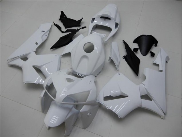 2005-2006 Glossy White Honda CBR600RR Replacement Motorcycle Fairings for Sale