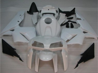 2005-2006 White Honda CBR600RR Bike Fairing Kit for Sale