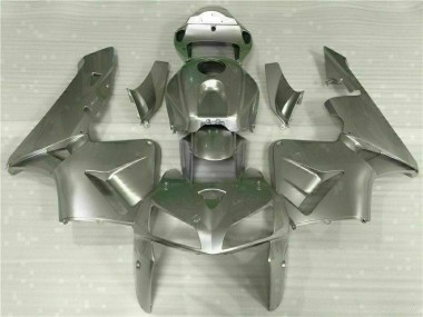 2005-2006 Silver Honda CBR600RR Motorcycle Fairing for Sale