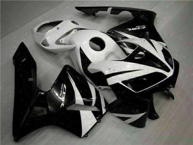 2005-2006 Black Honda CBR600RR Motorcycle Fairing Kit for Sale