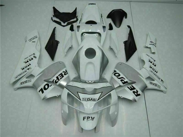 2005-2006 White Repsol Honda CBR600RR Bike Fairings & Bodywork for Sale