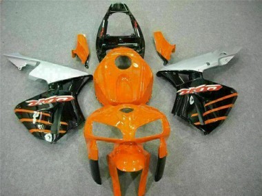 2005-2006 Black Orange Honda CBR600RR Motorcycle Replacement Fairings for Sale