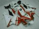 2005-2006 White Red Honda CBR600RR Motorcycle Fairings for Sale