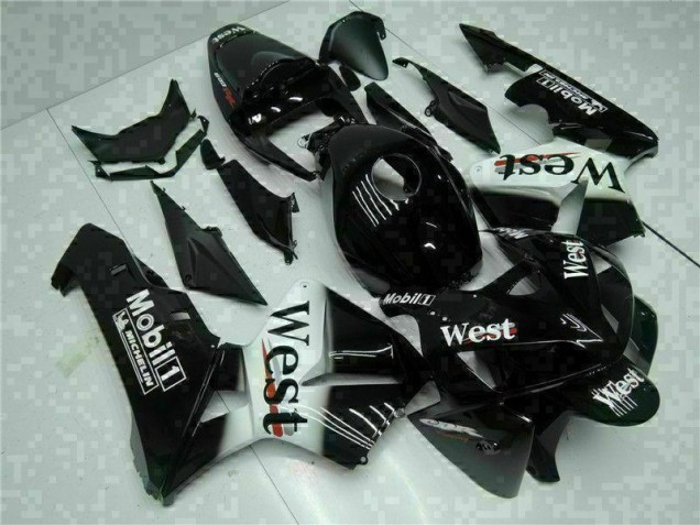 2005-2006 Black West Honda CBR600RR Motorbike Fairing Kits for Sale