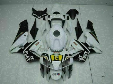 2005-2006 White Playboy 14 Honda CBR600RR Motorcycle Replacement Fairings for Sale