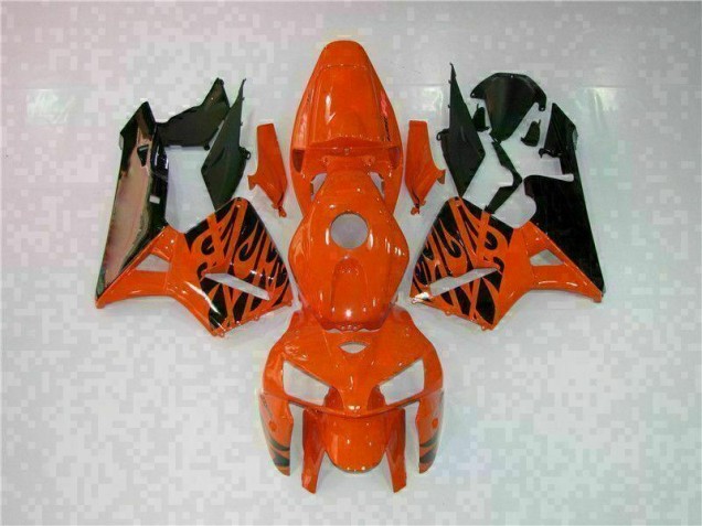 2005-2006 Orange Honda CBR600RR Motor Fairings for Sale