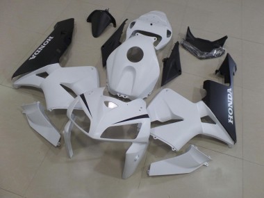 2005-2006 White Black Honda CBR600RR Motorcycle Fairings for Sale