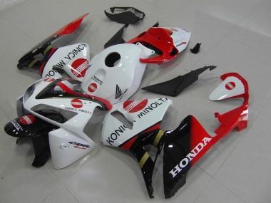 2005-2006 Red Konica Honda CBR600RR Motorbike Fairing Kits for Sale