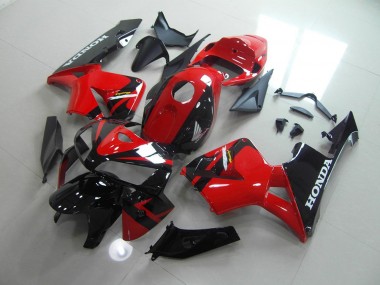 2005-2006 Red Black Honda CBR600RR Motorbike Fairing for Sale