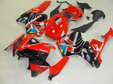 2005-2006 Red Black Jomo Honda CBR600RR Motor Bike Fairings for Sale