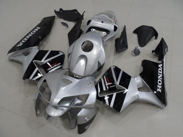 2005-2006 Silver Grey Honda CBR600RR Motorcyle Fairings for Sale