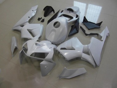 2005-2006 White Honda CBR600RR Motorcycle Fairings Kit for Sale