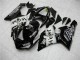 2005-2006 Black Kawasaki ZX6R Bike Fairings for Sale